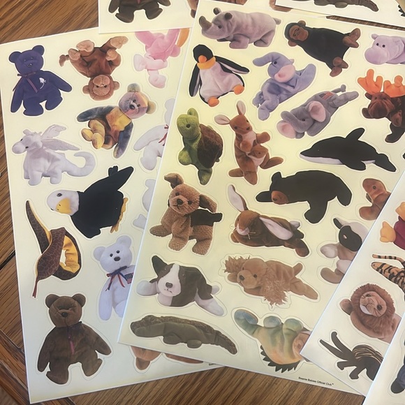 Official Ty beanie babies stickers - Picture 4 of 9